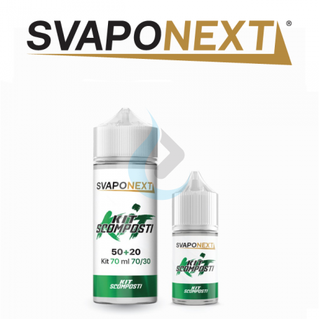 geekvape aegis solo 3 istruzioni Svaponext Base Kit 70ml 70/30 Sigaretta Elettronica