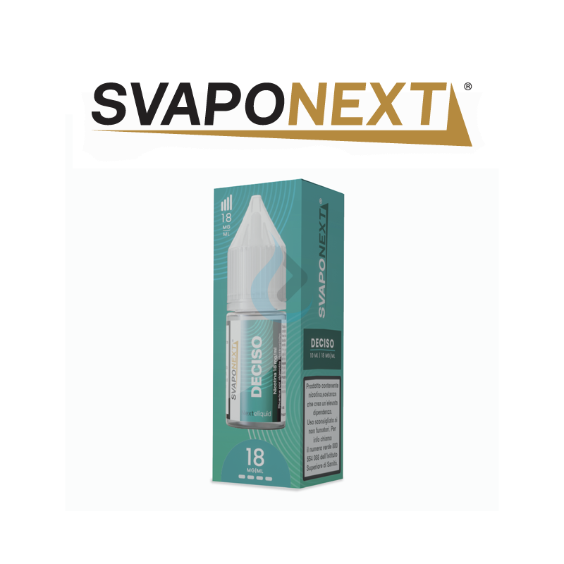 SvapoNext Deciso Liquido Sigaretta Elettronica