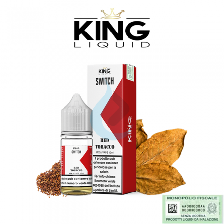 geekvape aegis solo 3 istruzioni King Liquid Switch Red Tobacco 10+10 Sigaretta Elettronica